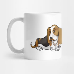 Dog - Basset Hound - Brown and Black Mug